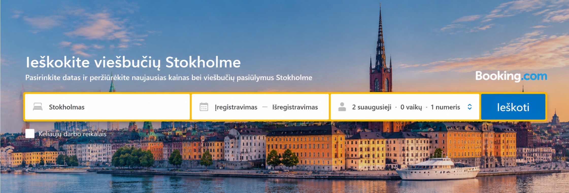 Viešbučiai Stokholme