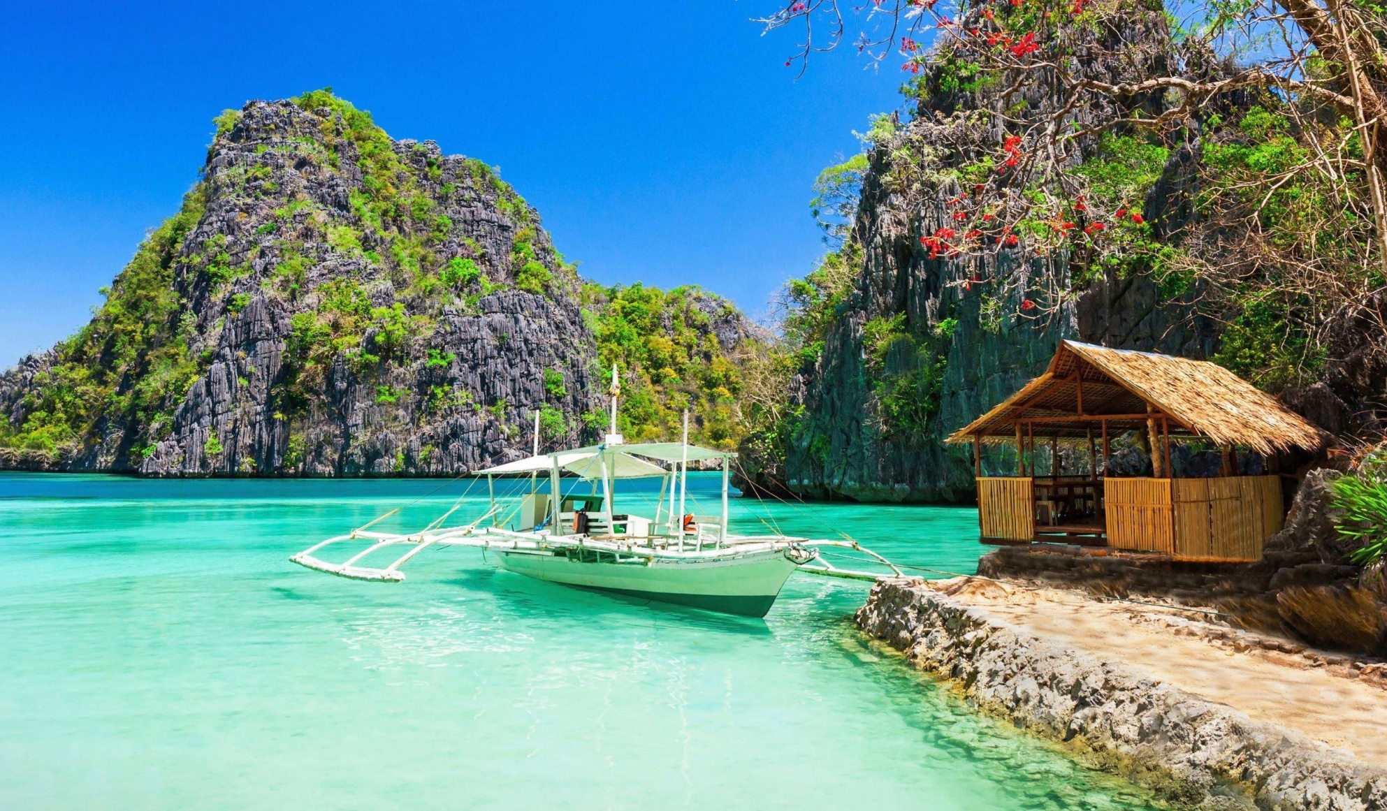 El Nido kurortas Palavano saloje Filipinuose